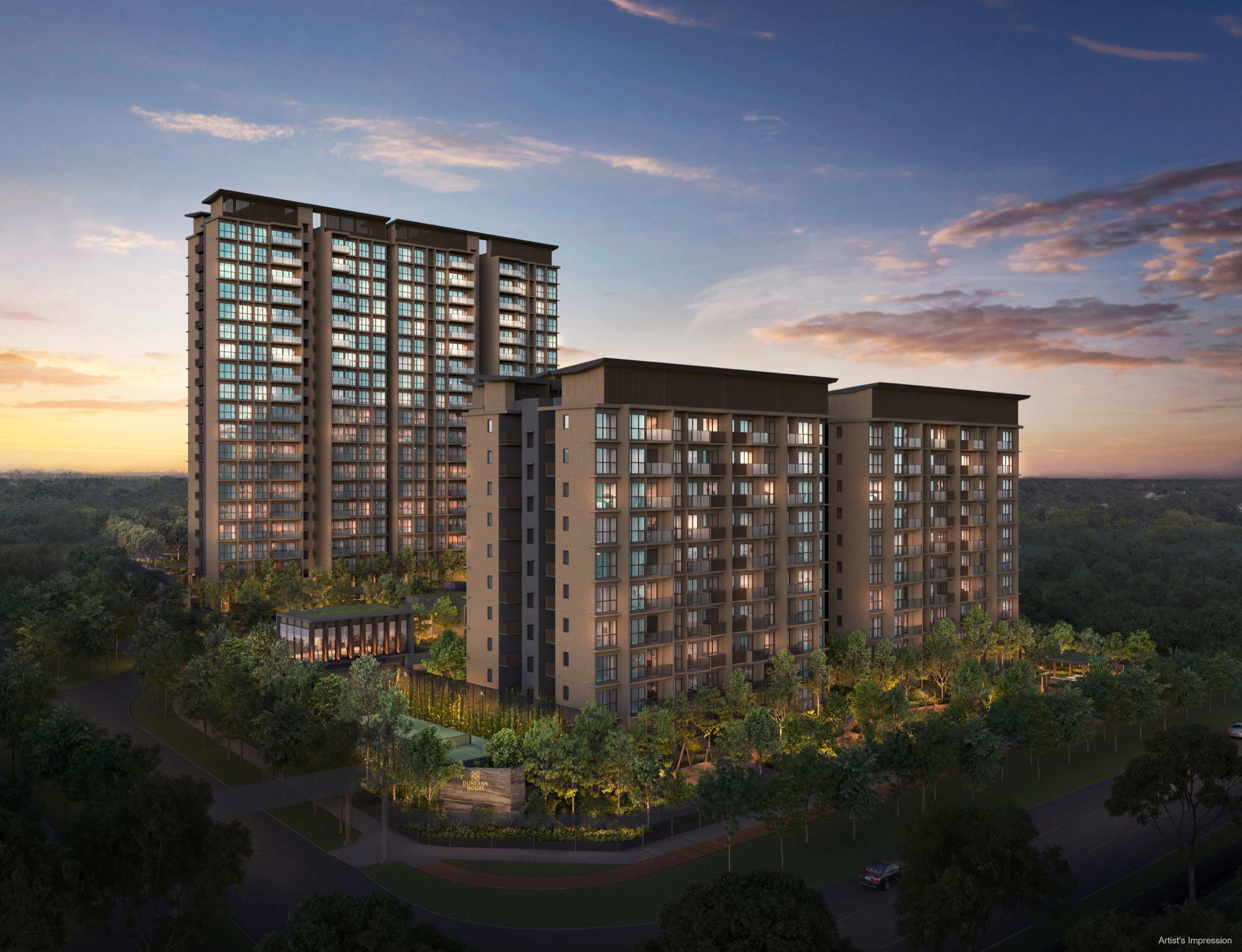 Dunearn House luxury condominium in District 11