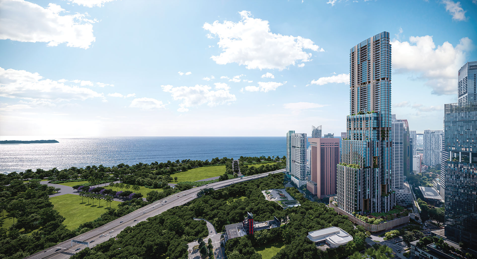 Skywaters Residences luxury condominium in CBD · District 1